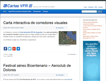Tablet Screenshot of cartasvfr.com.ar